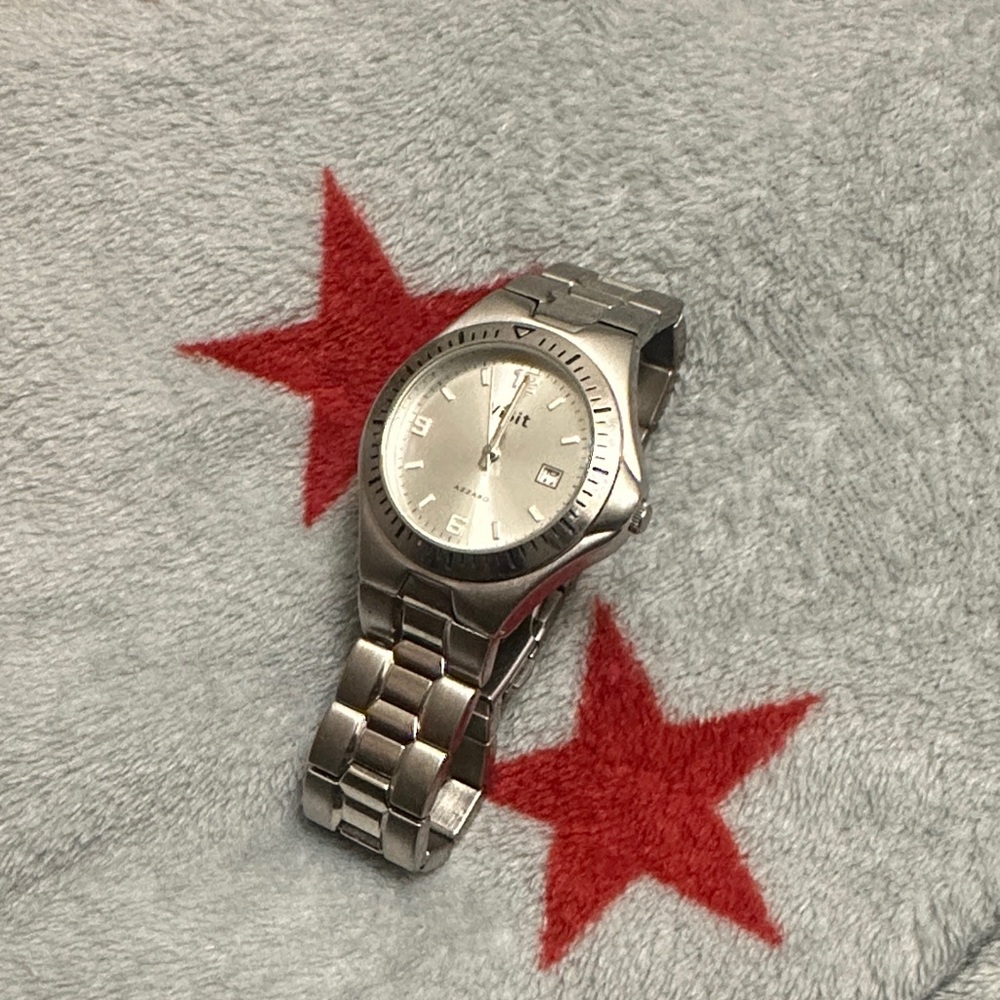 Silver Stainless Steel Men's Watch